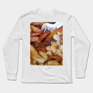 Box Of Poutine Long Sleeve T-Shirt